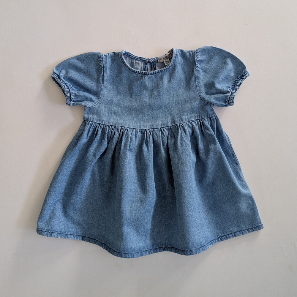 Vertbaudet Denim Babydoll Dress 2yr